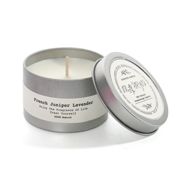 Tin Plated Scented Candle Jars - Wedding, Home, Office Use