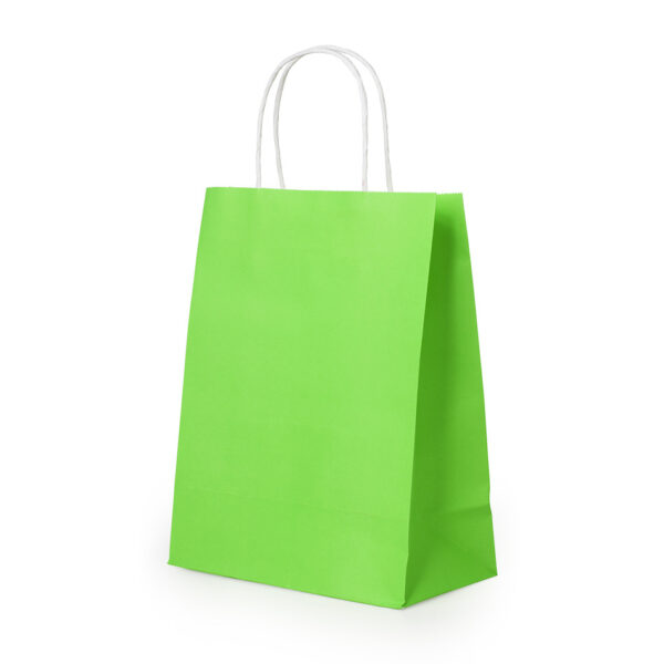 Kraft Paper Shopping Bag - Eco Flat Handle Gift Bag - Image 4