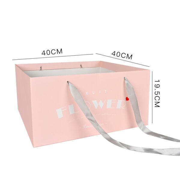Luxury White Custom Logo Paper Bags - Image 5