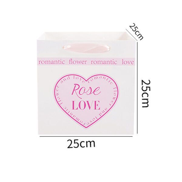 Luxury White Custom Logo Paper Bags - Image 4