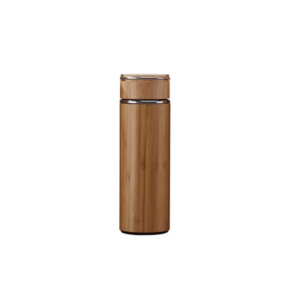Wood Grain Insulated Stainless Steel Cafe Cups - Image 2