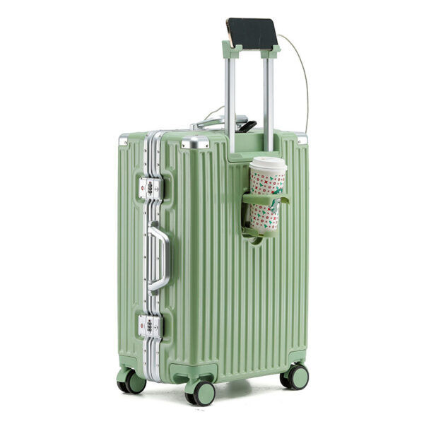 ABS Hard Shell Suitcase with Cup Holder - Image 3