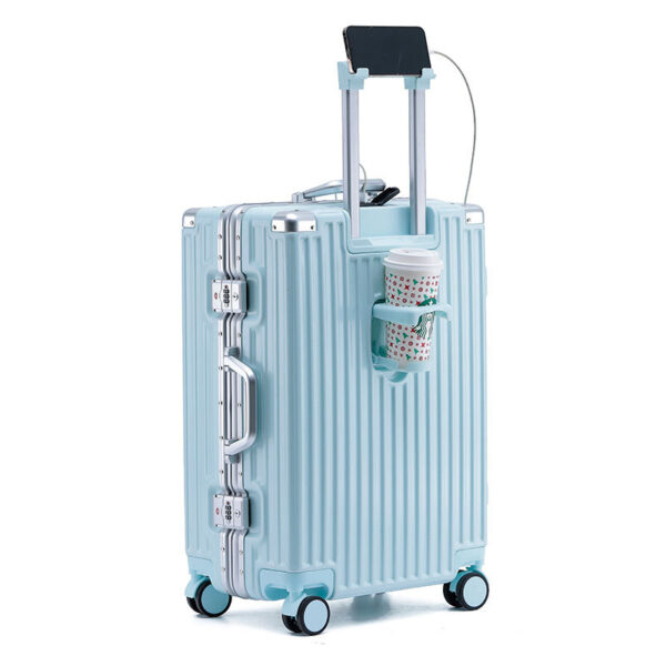 ABS Hard Shell Suitcase with Cup Holder - Image 2