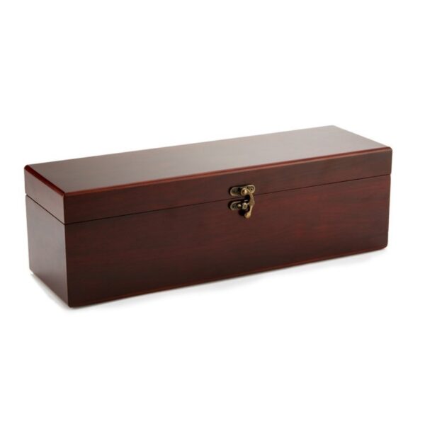 Red Wine Wooden Gift Box, Portable, Decorative - Image 2