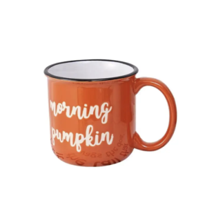 Custom White Ceramic Campfire Mugs for Party Use