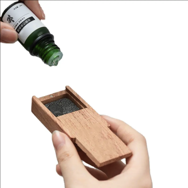 Aromatherapy Beech Wood Incense Car Freshener Diffuser - Image 4