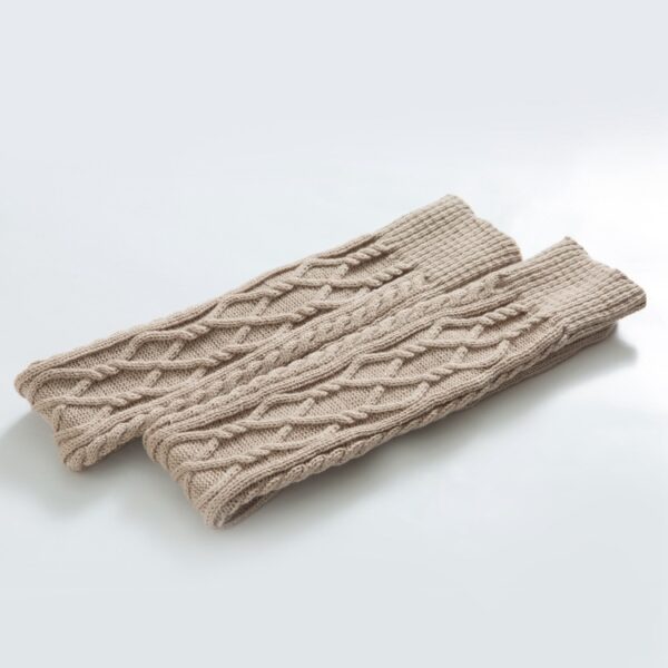 Wholesale Knitted Women's Over Knee Warmer Socks - Image 4