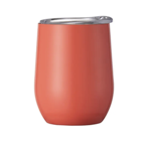 Red Wine Cup w/ Stainless Straw - Travel Tumbler