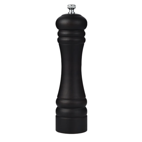High-Quality Ceramic & Oak Pepper Grinders Set