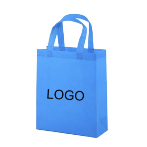Custom Pink Holographic Non-Woven Tote Bag