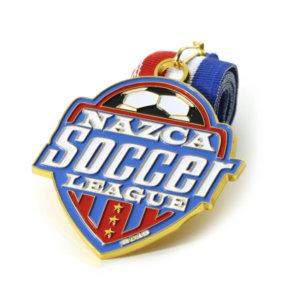 Custom Metal Soccer Medals for Sports Competition