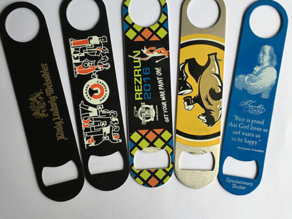 Custom Sublimation Stainless Steel Beer Bottle Openers for Bar - Image 2