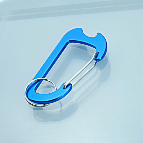 Multi-Function Aluminum Carabiner - Outdoor Survival Hook - Image 2