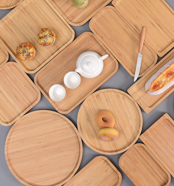 Eco-Friendly Bamboo Serving Trays, Wholesale Natural Options - Image 5