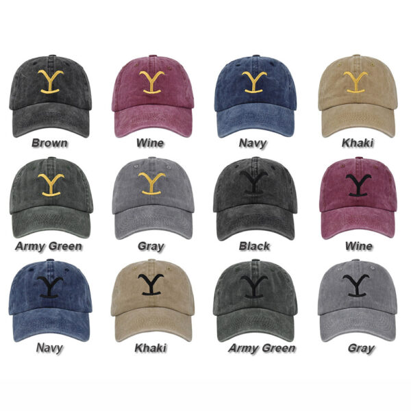 Wholesale Yellowstone Distressed Dad Hats - Image 4