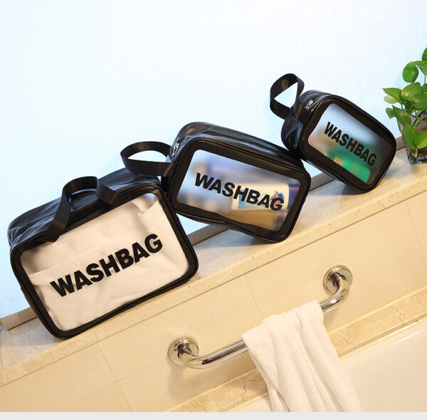 Custom Transparent Travel Cosmetic Bag - Image 3
