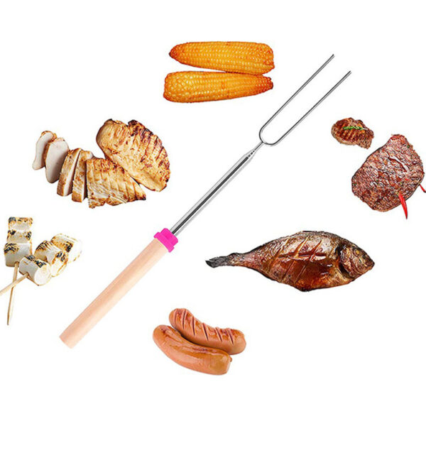 Wholesale Telescopic BBQ Forks - Adjustable Roasting Sticks - Image 4
