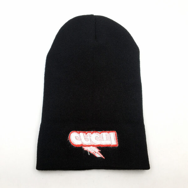 Custom Embroidered Acrylic Knitted Winter Beanies - Image 3