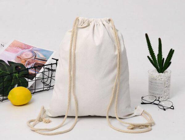 Organic Canvas Candle Bags w/ Custom Logo - Image 3