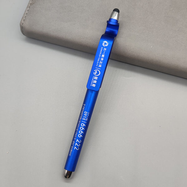 Custom Logo Stylus Ballpens - Mobile Holder, Touchscreen Use - Image 6