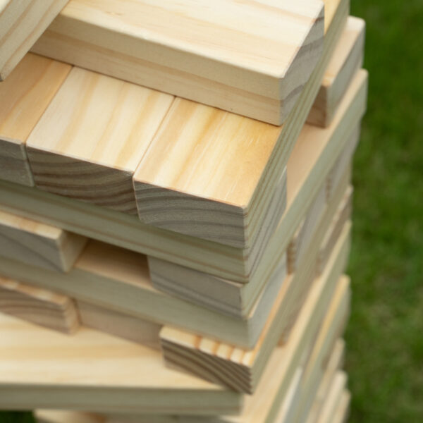 Custom Large Wooden Building Blocks - Kids Garden Yard Sets - Image 5