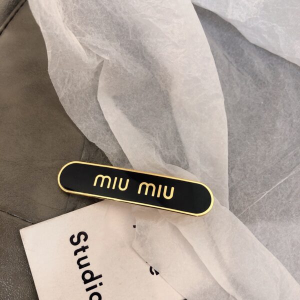 Elegant Metal Hairpin - Lettering Side Clip - Image 6