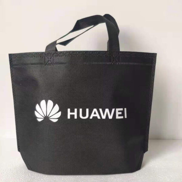 Custom Pink Holographic Non-Woven Tote Bag - Image 6