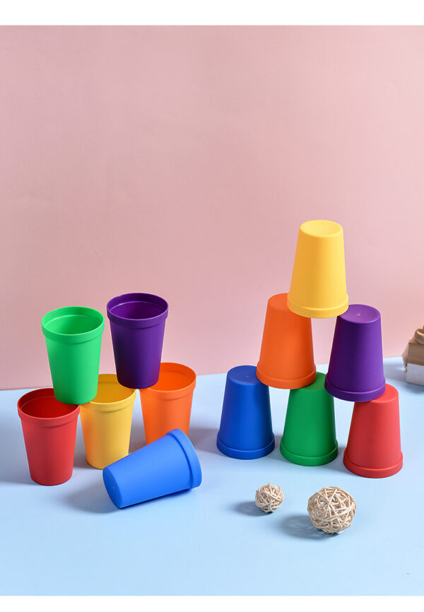 Kids' Stacking Cups - Early Ed Puzzle Game Toy - Image 5