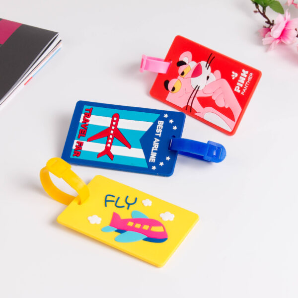 Custom Luxury Animal PVC Luggage Tag - Image 4
