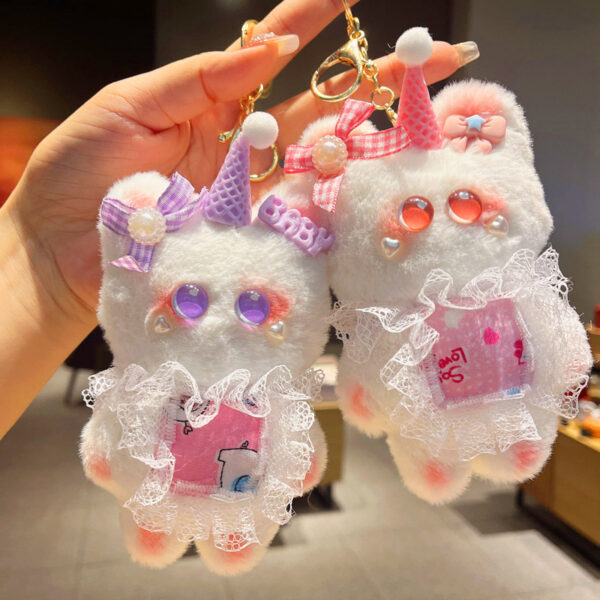 New Style Plush Bag Pendants - Wholesale Doll Keychains for Grab Machines - Image 3
