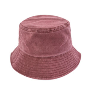 Custom Vintage Washed Bucket Hats - Unisex Embroidery Fisher Hat