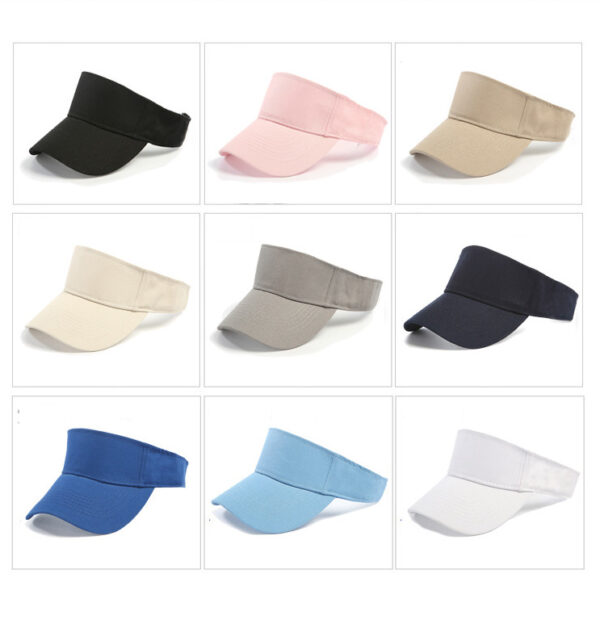 Custom Adjustable Outdoor Sport Visor Cap - Image 7