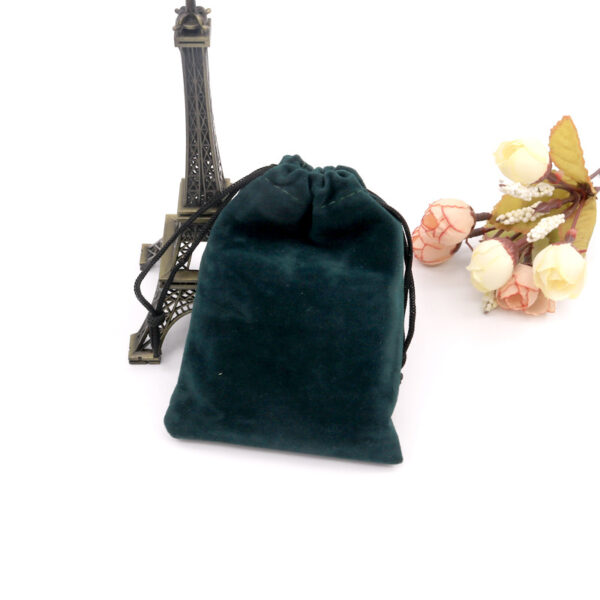 Portable Velvet Jewelry Packaging Drawstring Bags - Image 5