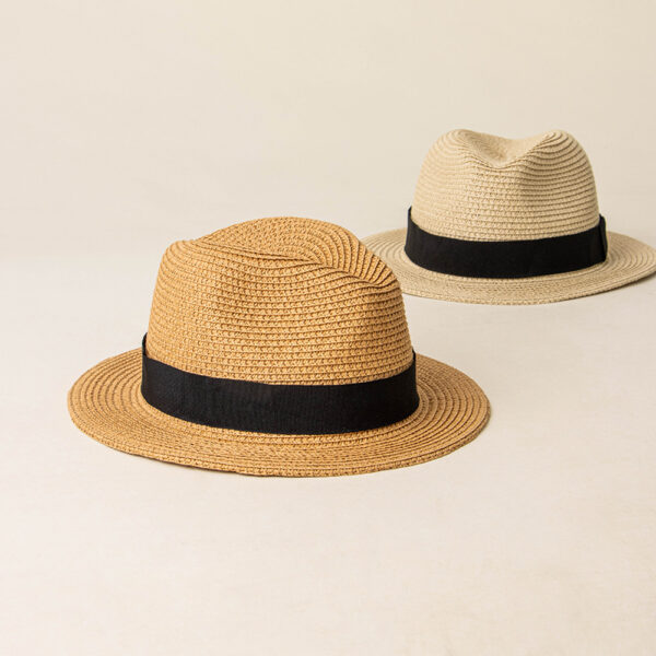 Wholesale Foldable Summer Straw Hats - Image 3