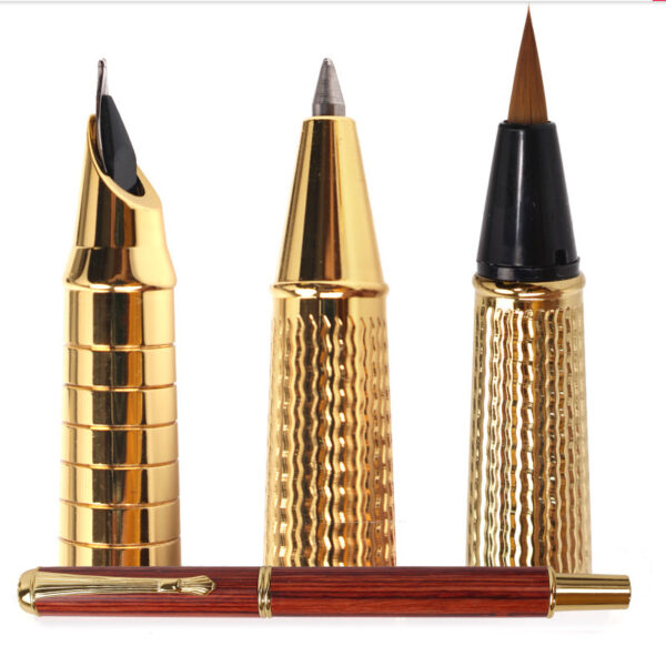 High-Quality Custom Logo Rosewood Fountain Pens - Image 3