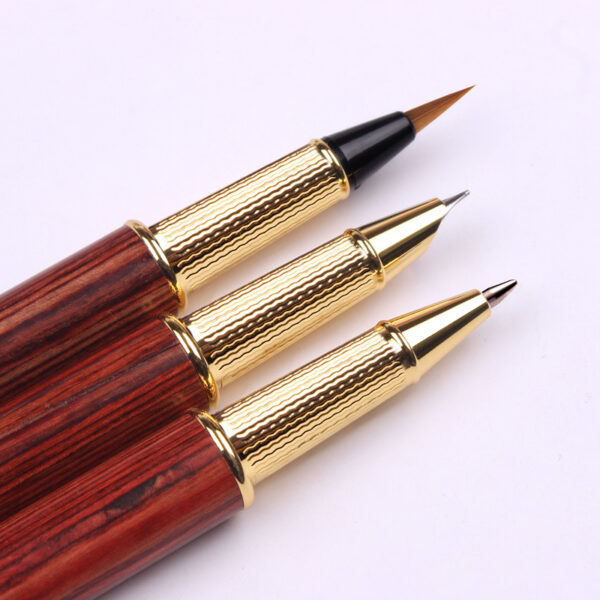 High-Quality Custom Logo Rosewood Fountain Pens - Image 2