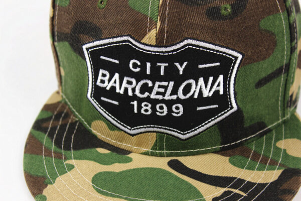 Custom Camo Snapback Hats - Embroidered Logo Outdoor Caps - Image 4