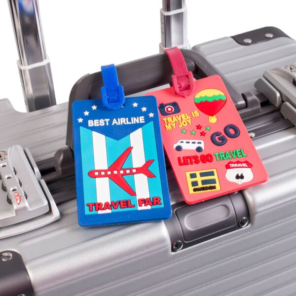 Custom Luxury Animal PVC Luggage Tag - Image 5