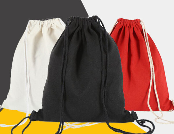 Organic Canvas Candle Bags w/ Custom Logo - Image 2