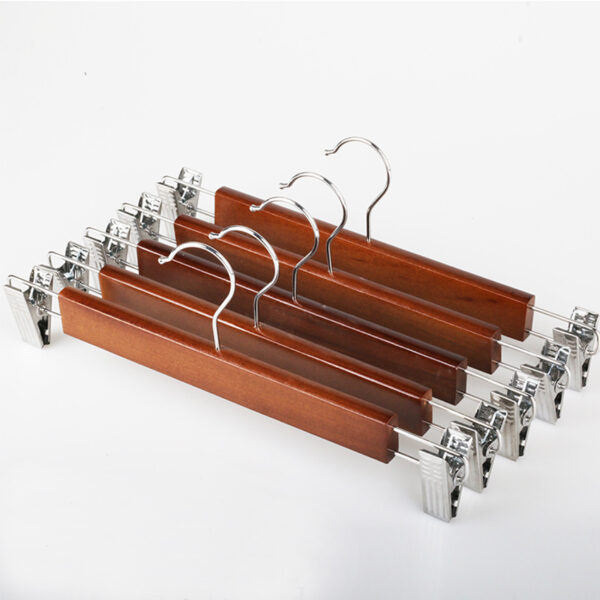 Solid Wood Multi-Functional Pants Hangers - Image 4