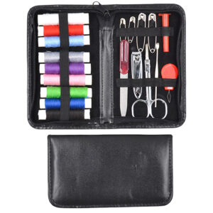 Wholesale Portable Sewing Kit: 18-Color Threads & Accessories