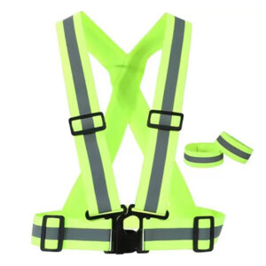 Custom Reflective Safety Vests for Night Running & Cycling
