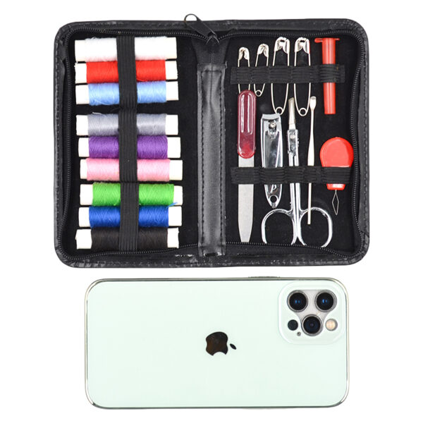 Wholesale Portable Sewing Kit: 18-Color Threads & Accessories - Image 5