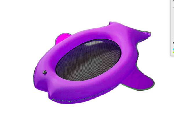 Shark Shaped Kids Inflatable Wading Pool - Image 2