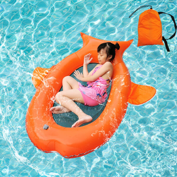 Shark Shaped Kids Inflatable Wading Pool - Image 4