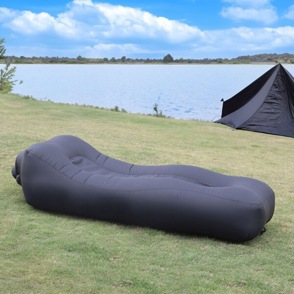 Inflatable Waterproof Lounger with Pillow for Beach & Camping - Image 4