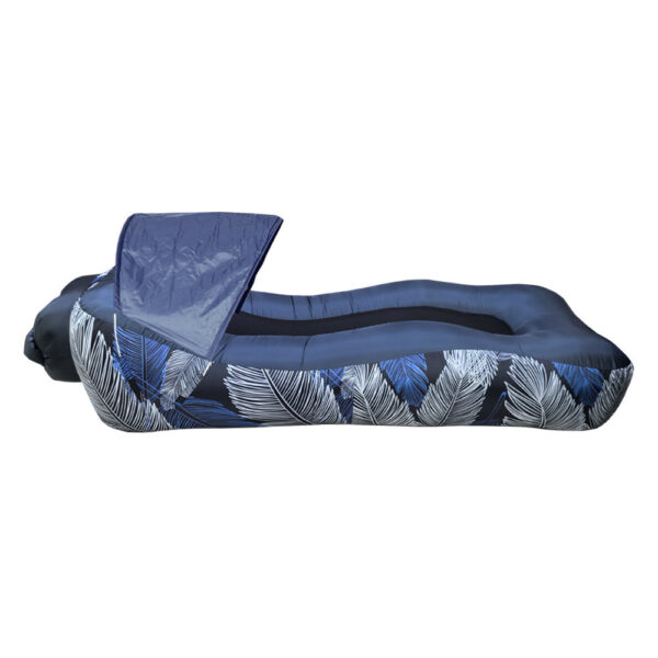 Inflatable Lounger with Sunshade - Beach Bed & Camping Chair - Image 5