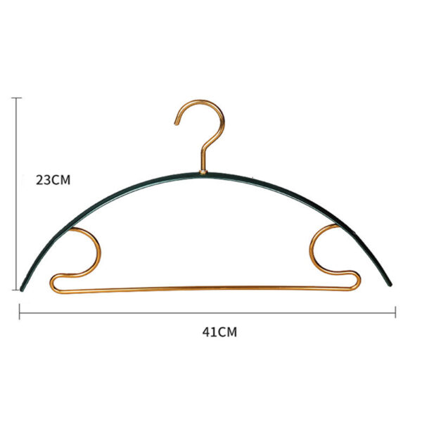 Aluminium Skirt Hangers with Semicircle Suspenders