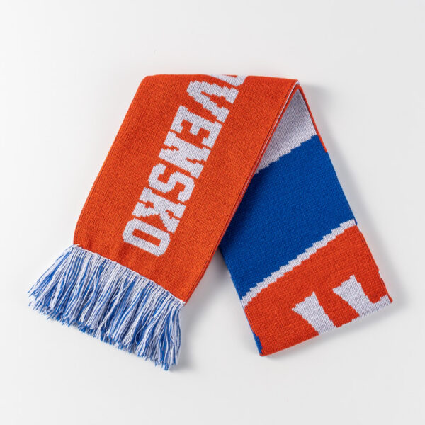 Custom Acrylic Football Scarf for Fans - Wholesale Options - Image 16