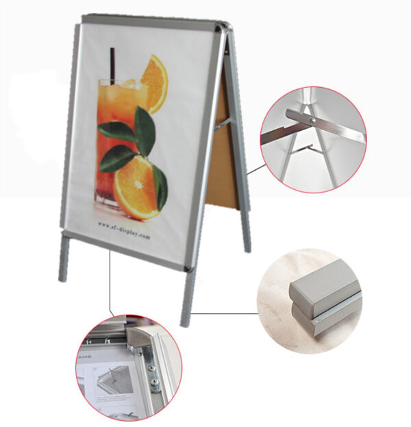Custom High-Quality Poster Flip Frame Stand - Image 5